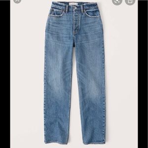 New Abercrombie high rise curve love jeans 29/8